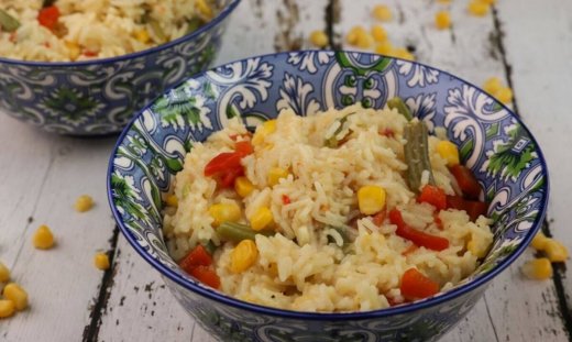 Ρύζι με λαχανικά- Συνταγή που θα λατρέψεις!