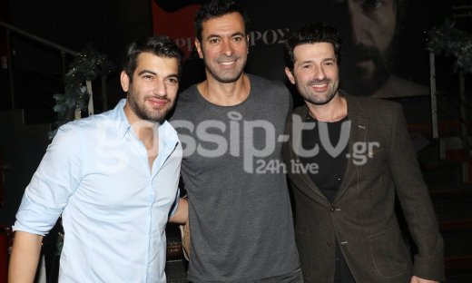 Παρέλαση επωνύμων στην παράσταση «Το τέλειο έγκλημα» (Photos)