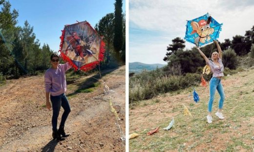 Έλληνες διάσημοι γονείς και τα παιδιά τους: Δείτε πώς πέρασαν την Καθαρά Δευτέρα (pics)