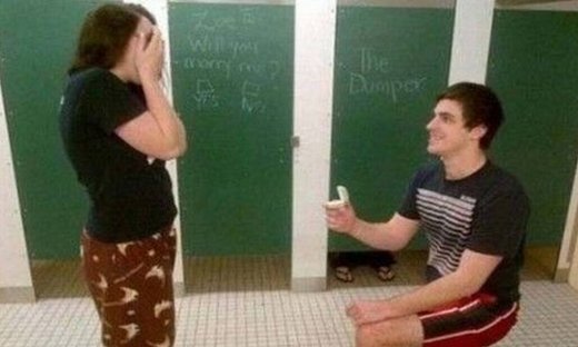 Οι πιο απαράδεκτες προτάσεις γάμου όλων των εποχών!