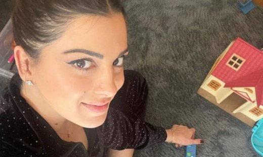 Σταματίνα Τσιμτσιλή: Δείτε τι έκανε ο γιος της χθες την ώρα που γυμναζόταν  (pics)