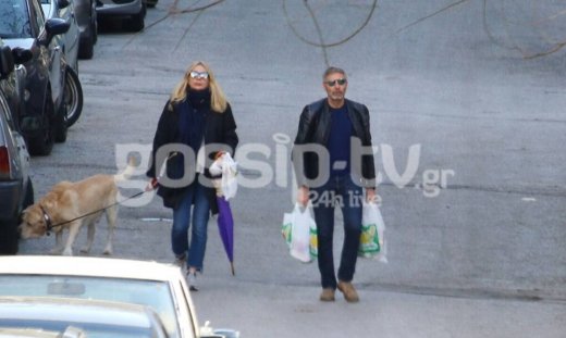 Αθερίδης-Καρύδη: «Έσπασαν» την καραντίνα, πήγαν για προμήθειες και τους «τσάκωσε» ο φακός! (photos)