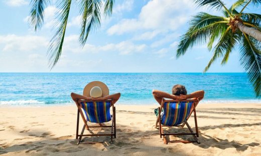 Φωτογραφίες παραλίας ποσταρισμένες από το γραφείο. Αυτή η μάστιγα