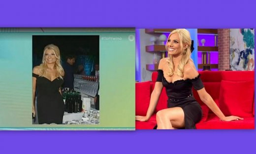 Κι όμως το εντυπωσιακό φόρεμα της Μαλέσκου το έχει βάλει και η Σκορδά! 