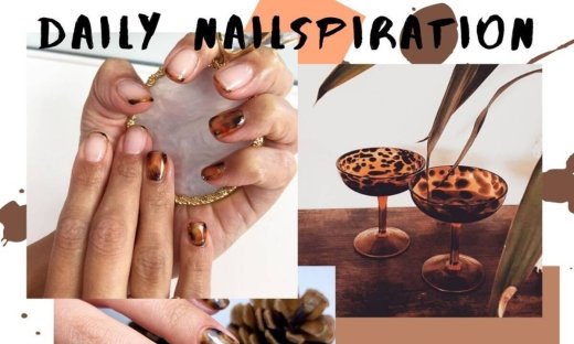 #TortoiseshellNails είναι τα νύχια που  θυμίζουν ταρταρούγα και θα τα λατρέψεις