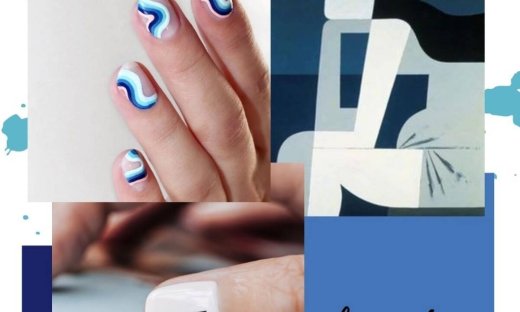 28 γαλανόλευκα nail art για τη σημερινή γιορτινή μέρα