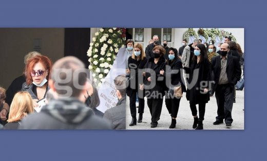 Βαγγέλης Χατζηνικολάου: Θρήνος στην κηδεία του ηθοποιού - Ράκος η Ελένη Ράντου