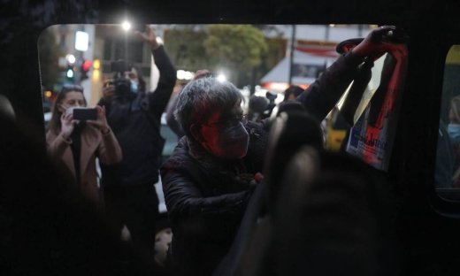 Σύνταγμα: Μικροένταση σε συγκέντρωση γυναικών για την έμφυλη βία