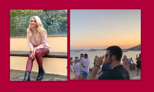 Ελένη Μενεγάκη: Η φωτό με τον Άγγελο Λάτσιο ανήμερα των γενεθλίων του και το τρυφερό μήνυμα