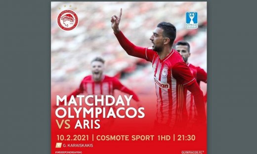 Ο Ολυμπιακός θέλει σκορ πρόκρισης και ο Άρης να φύγει αήττητος