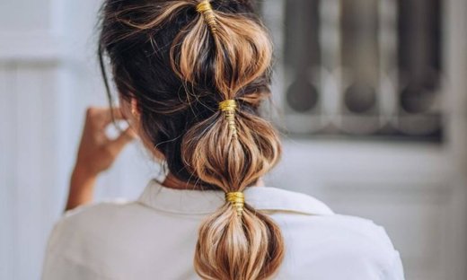 Ξέχνα φέτος την κλασική αλογοουρά και κάνε… bubble ponytail