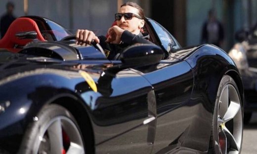 Ιμπραΐμοβιτς: Πήγε στο Σαν Ρέμο με μηχανή αγνώστου επειδή... έπεσε σε κίνηση (vid)