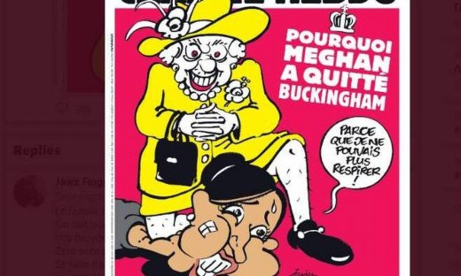 Charlie Hebdo: Στο στόχαστρο η Ελισάβετ - «Η Μέγκαν έφυγε γιατί δεν μπορούσε να αναπνεύσει»