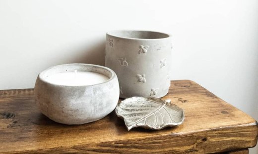DIY: Πώς θα φτιάξεις αγαπημένα αντικείμενα για το σπίτι σου από τσιμέντο