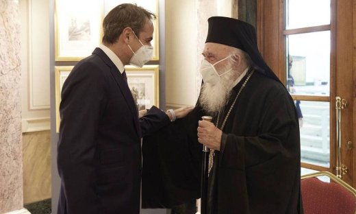Ιερώνυμος μετά τη συνάντηση με Μητσοτάκη: Περισσότερες ελευθερίες αλλά δεν πιστεύω να πάμε στα χωριά