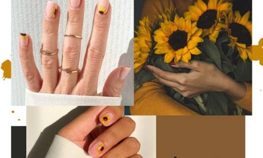 #SunflowerNails είναι τα νύχια στολισμένα με ηλίανθους και θα τα λατρέψεις