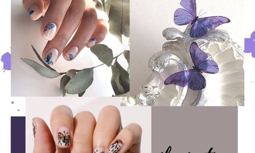 To nail art που θέλουμε για τα νύχια μας αυτή την Παρασκευή είναι γεμάτο πεταλούδες!