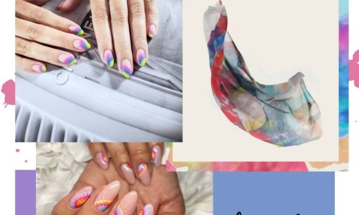 Σήμερα έχουμε #TieDyeNails γιατί είναι ακόμα τάση και αρχίσαμε να τα συμπαθούμε
