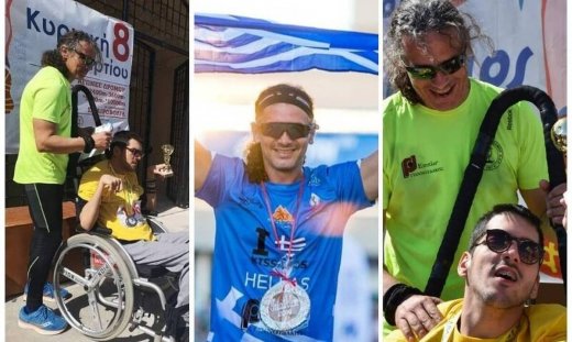 Ο Κώστας Βαρουχάκης θα διασχίσει την Κρήτη στηρίζοντας τα Ειδικά Σχολεία - Τι λέει στο Newsbomb.gr