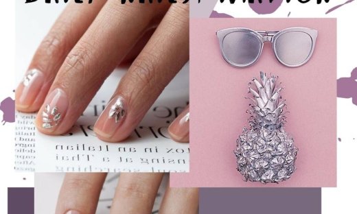 Ψάχνεις σχέδιο στα νύχια; Δες εδώ 15 ασημί μανικιούρ (photos)