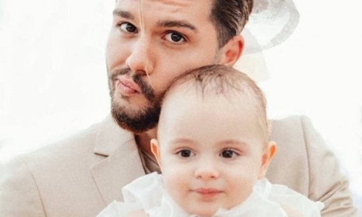 Λιώσαμε! Το συγκινητικό μήνυμα που «έστειλε» στη βαφτιστήρα του Σοφία ο Χρήστος Μάστορας