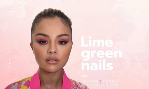 Lime green nails: Το νέο μανικιούρ της Selena Gomez είναι σκέτη έμπνευση!