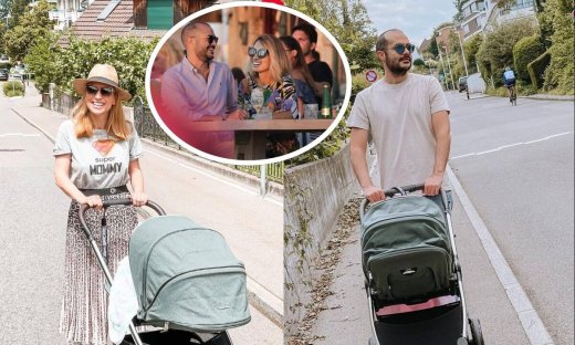 Ηλιάκη-Μανουσάκης: Το πρώτο ταξίδι με το μωρό τους στην Ελλάδα, το παραδοσιακό γλέντι και η βάφτιση