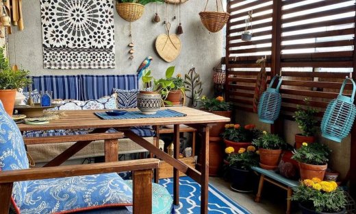 5 ιδέες για να ομορφύνεις το μπαλκόνι σου παρά τον καύσωνα