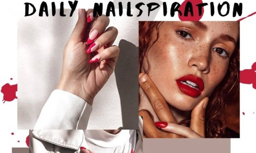 Red hot! Το κόκκινο μανικιούρ, εκτός από κλασικό, είναι ασορτί και με τον καιρό