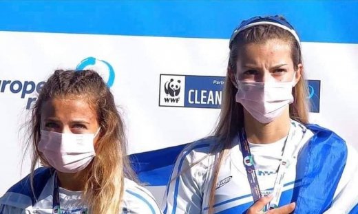 Στην κορυφή της Ευρώπης η ΟΠΑΠ Champion Ευαγγελία Αναστασιάδου και η Ευαγγελία Φράγκου