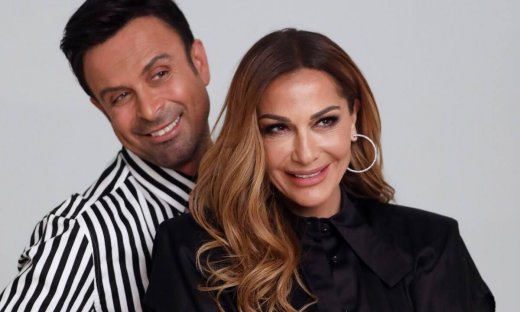 Backstage από την απολαυστική φωτογράφιση Βανδή-Χριστοφόρου!