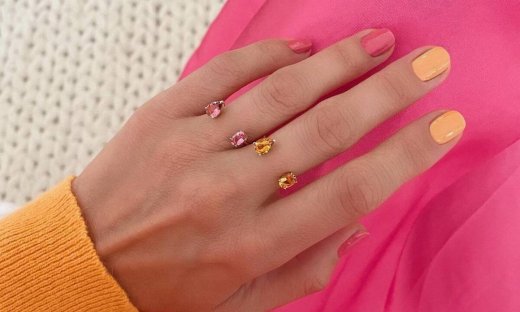 10 φανταστικά σχέδια νυχιών για τετράγωνα νύχια