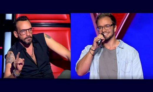 The Voice: Στο παρά πέντε γύρισε ο Μουζουράκης και… o διαγωνιζόμενος «τρελάθηκε»!