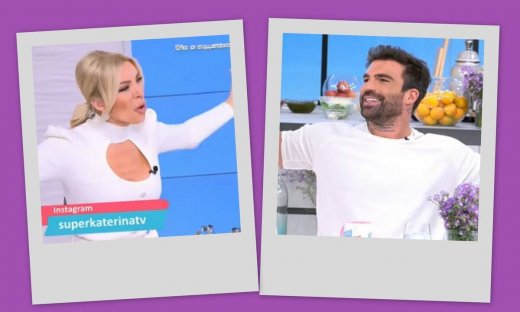 Δημήτρης Αλεξάνδρου: Επέστρεψε στην εκπομπή Super Κατερίνα μετά την περιπέτεια με τον κορονοϊό (vid)