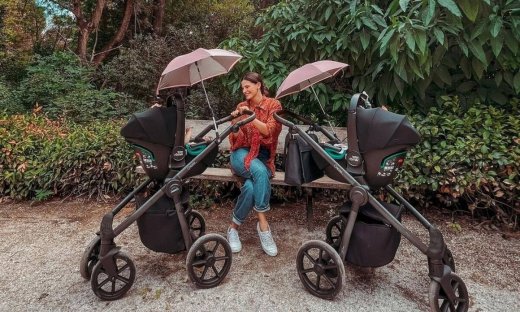 Χριστίνα Μπόμπα: Δείτε πού κοιμούνται οι δίδυμες κόρες της