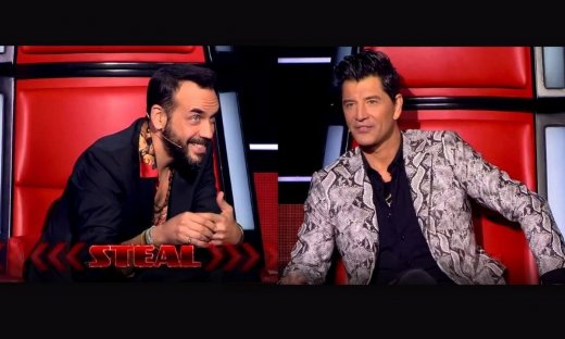 The Voice: To «steal» του Μουζουράκη που περίμενε ο Ρουβάς – «Μπράβο Πάνο» (video)