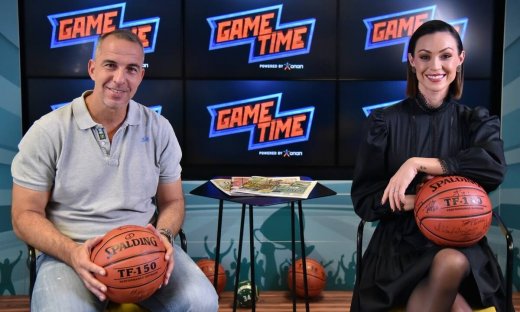 Ο Γιώργος Λημνιάτης στο ΟΠΑΠ Game Time ΜΠΑΣΚΕΤ