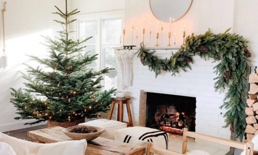 Μπες σε Christmas mood: 7 στολισμένα σαλόνια που θέλουμε να αντιγράψουμε αμέσως (photos)
