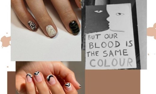 10 super chic ασπρόμαυρα μανικιούρ + 10 ασπρόμαυρες φωτογραφίες που πρέπει να δεις