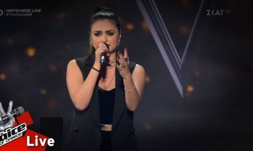 The Voice: Τραγούδησε Νατάσα Θεοδωρίδου και αποθεώθηκε από τους coaches!