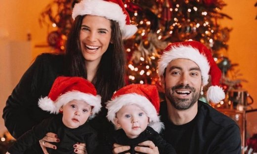 Σάκης Τανιμανίδης- Χριστίνα Μπόμπα: Το τάϊσμα των διδύμων μετατράπηκε σε «ομαδική δουλειά»!