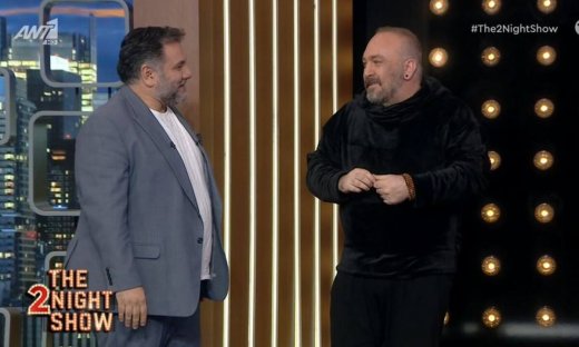 The 2Night Show: Γιώργος Αλκαίος: Δεν ξανάγινε! Συνέντευξη χωρίς... διαφημίσεις στον Αρναούτογλου