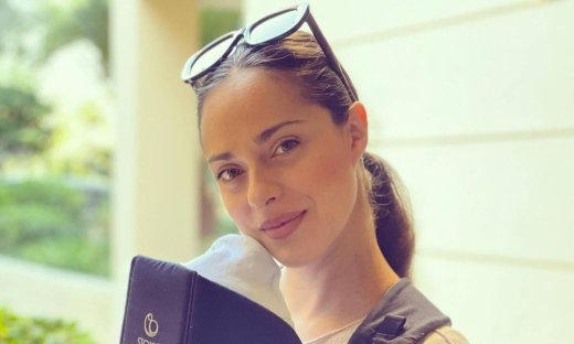 Ευαγγελία Συριοπούλου: Βόλτα με τον 2,5 μηνών γιο της στο Ζάππειο