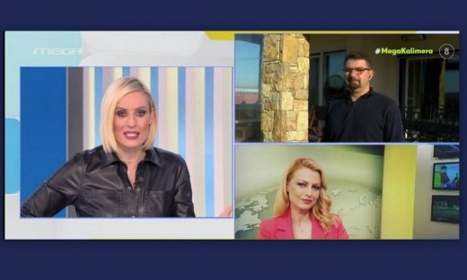 Ζαγναφέρη: O σύζυγος της παρουσιάστριας περιγράφει στο Mega Καλημέρα τη ληστεία στο σπίτι τους