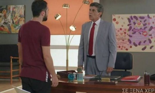 Σε ξένα χέρια: Ο Χαράλαμπος σπρώχνει τον Πιπερόπουλο και χάνει τις αισθήσεις του