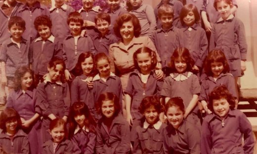 Η Υρώ Λούπη αποκάλυψε με σχολική φωτό με την τηλεοπτική «Μαρίνα» του Σασμού, Μαρία Πρωτόπαππα