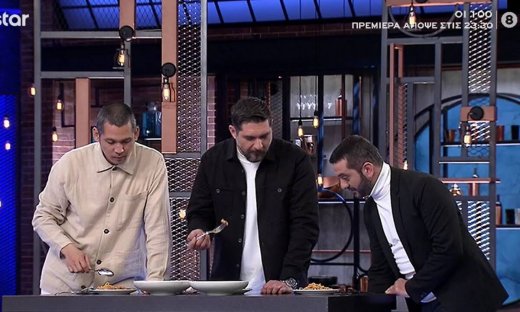 MasterChef: Ο Μπόμπαινας τρόλαρε τους κριτές με την μακαρονάδα του: «Σας την έφερα γατάκια!»