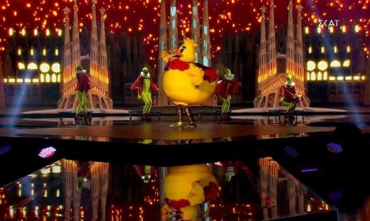 The Masked Singer: Το παπάκι έφερε γέλια στο πλατό - Η ατάκα της... μάσκας άφησε άφωνο τον Μαραντίνη