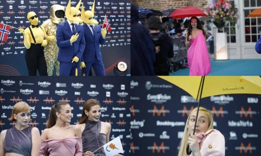 Eurovision 2022: Η τελετή έναρξης και οι εντυπωσιακές αφίξεις στο τιρκουάζ χαλί!
