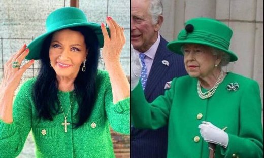 Η Ζωζώ Σαπουντζάκη τρολάρει τη βασίλισσα Ελισάβετ και θα κλάψετε από τα γέλια